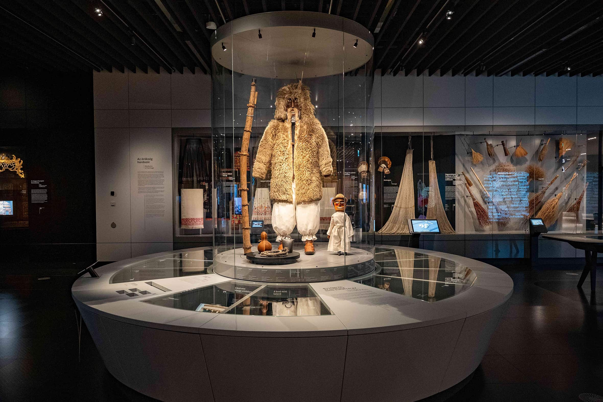 One of the permanent exhibition’s eight sections.