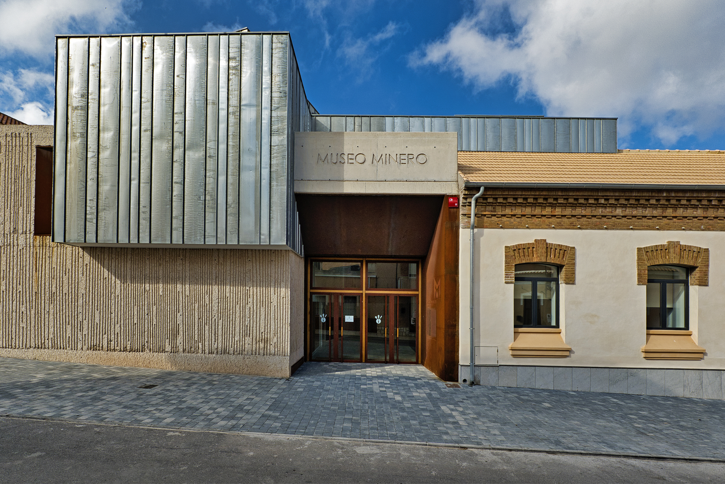 The museum’s new entrance.
