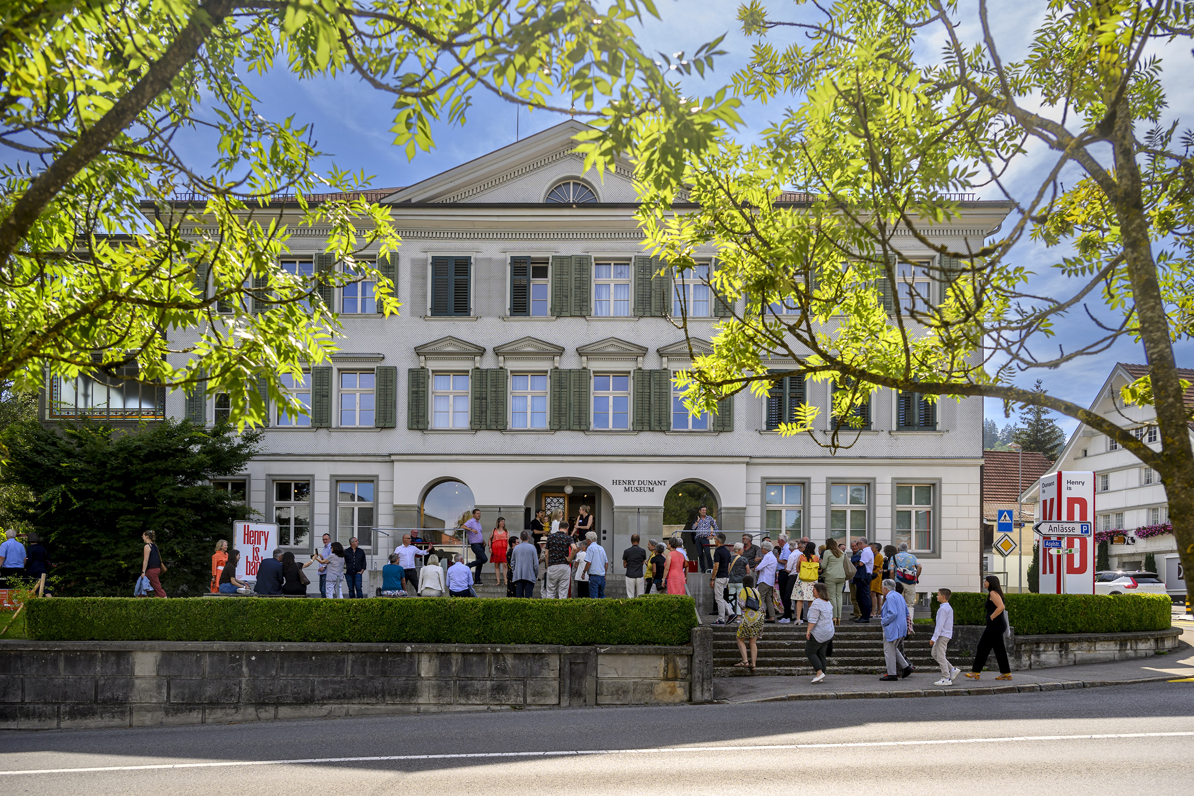 The opening of the Museum Henry Dunant.