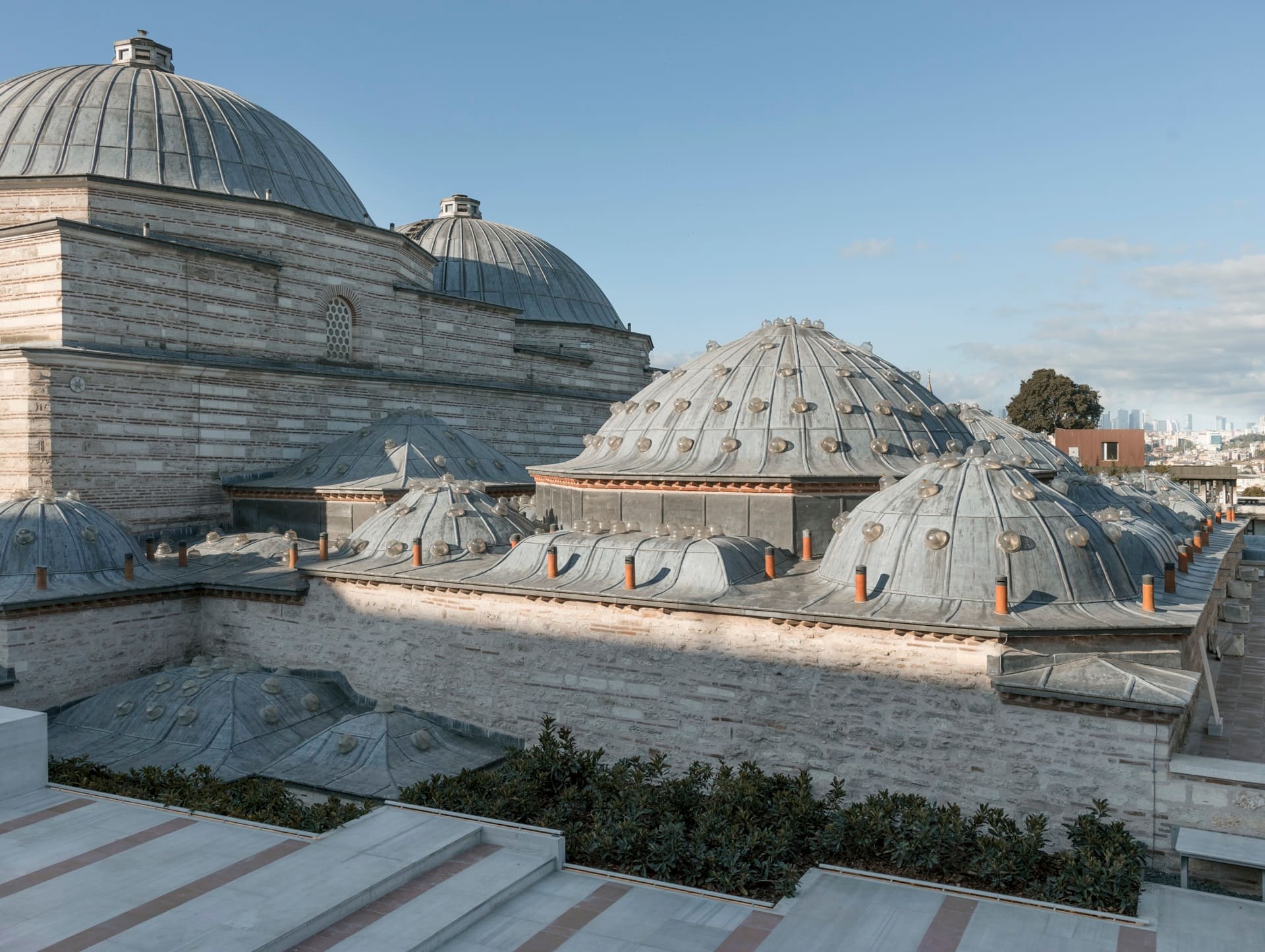 General view of Zeyrek Çinili Hamam Museum.
