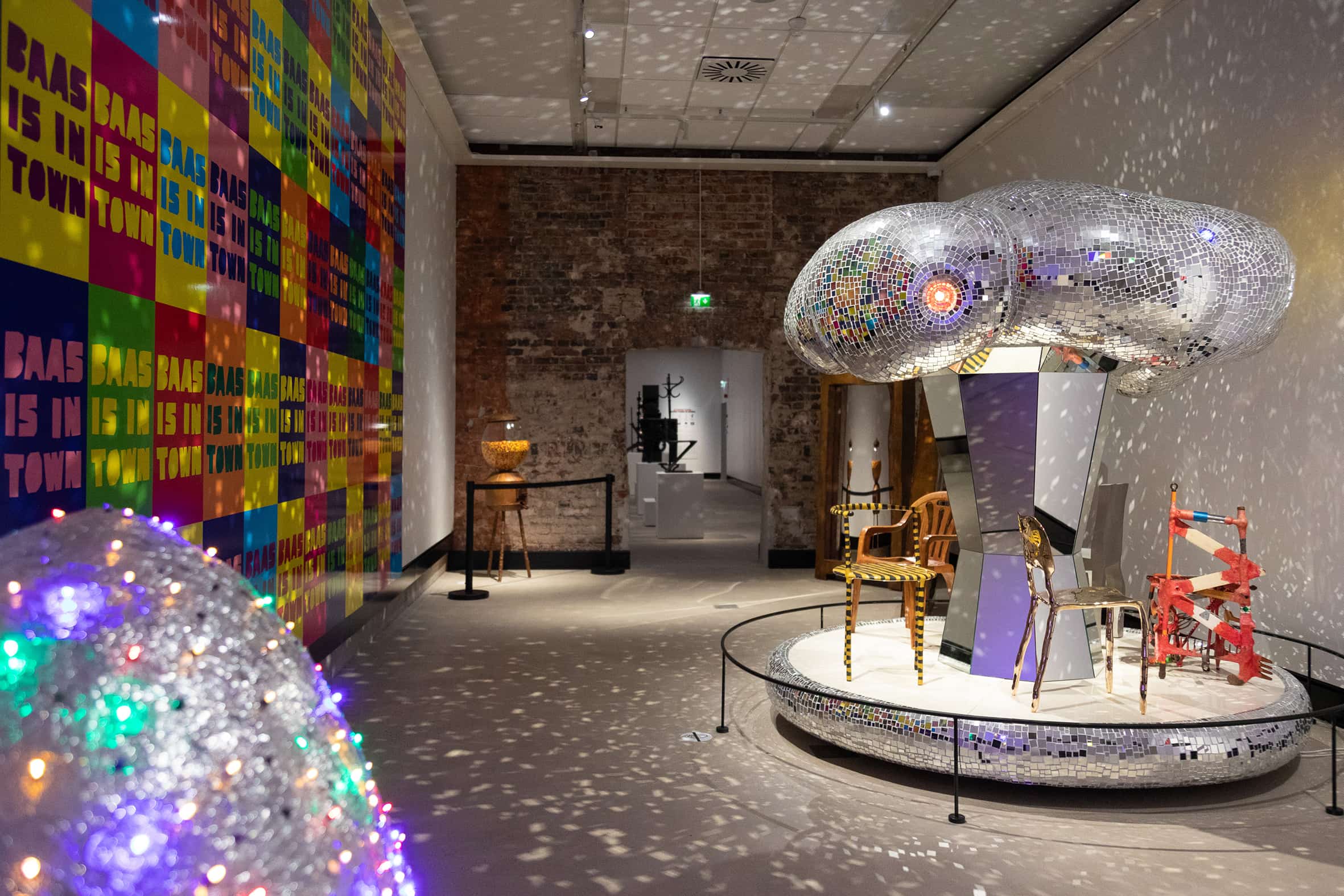 The Hide and Seek exhibition featuring classic works and new video pieces by Maarten Baas.